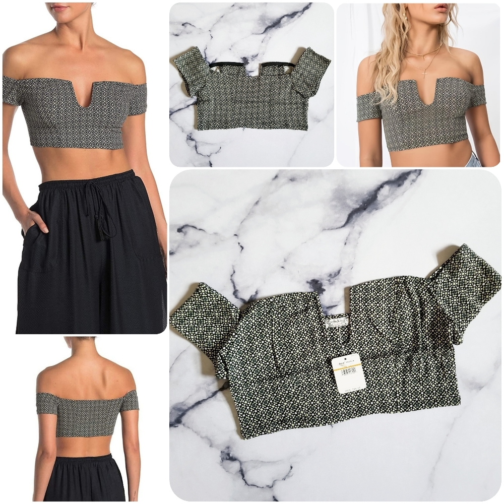 💚Host Pick🖤 Free People Intimately Lucky Now Brami in Black Combo